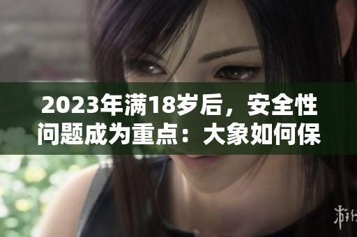 2023年滿18歲后，安全性問題成為重點(diǎn)：大象如何保護(hù)自我