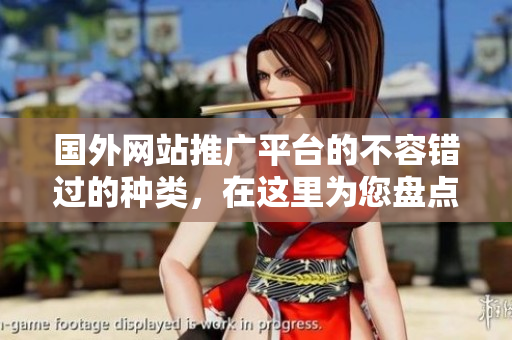 國(guó)外網(wǎng)站推廣平臺(tái)的不容錯(cuò)過(guò)的種類(lèi)，在這里為您盤(pán)點(diǎn)