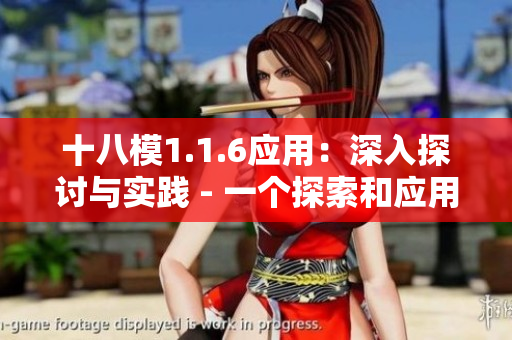十八模1.1.6應(yīng)用：深入探討與實踐 - 一個探索和應(yīng)用十八模1.1.6的深度研究