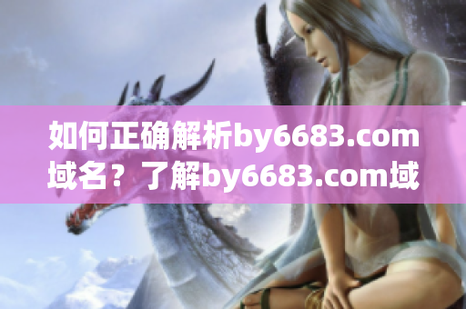 如何正確解析by6683.com域名？了解by6683.com域名解析方法及注意事項