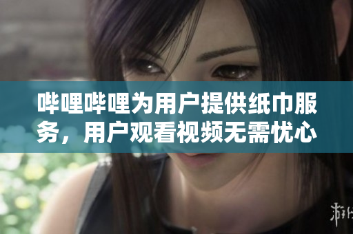 嗶哩嗶哩為用戶提供紙巾服務(wù)，用戶觀看視頻無需憂心無紙巾