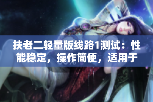 扶老二輕量版線路1測試：性能穩(wěn)定，操作簡便，適用于多種環(huán)境