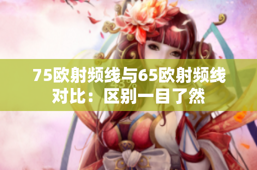75歐射頻線與65歐射頻線對(duì)比：區(qū)別一目了然