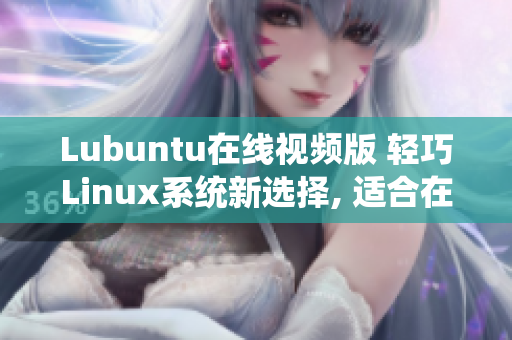 Lubuntu在線(xiàn)視頻版 輕巧Linux系統(tǒng)新選擇, 適合在線(xiàn)觀(guān)看需求