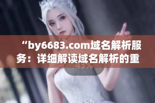 “by6683.com域名解析服務(wù)：詳細(xì)解讀域名解析的重要性及操作方法”