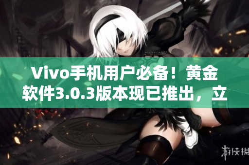 Vivo手機(jī)用戶必備！黃金軟件3.0.3版本現(xiàn)已推出，立即下載體驗(yàn)超強(qiáng)功能