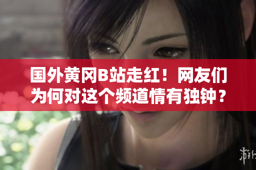 國(guó)外黃岡B站走紅！網(wǎng)友們?yōu)楹螌?duì)這個(gè)頻道情有獨(dú)鐘？