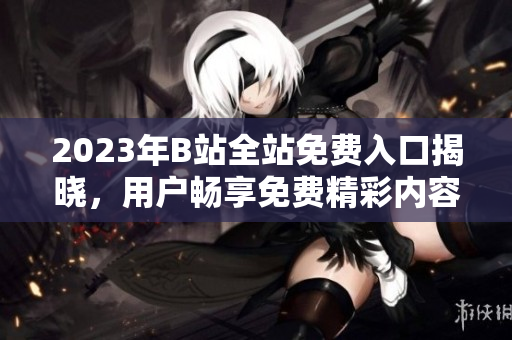 2023年B站全站免費入口揭曉，用戶暢享免費精彩內(nèi)容