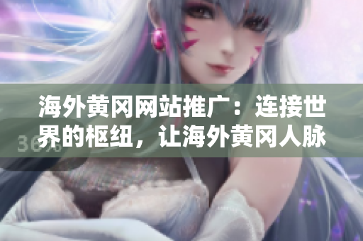 海外黃岡網(wǎng)站推廣：連接世界的樞紐，讓海外黃岡人脈更緊密