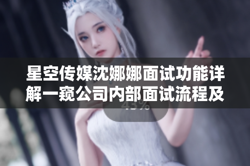 星空傳媒沈娜娜面試功能詳解一窺公司內部面試流程及秘籍