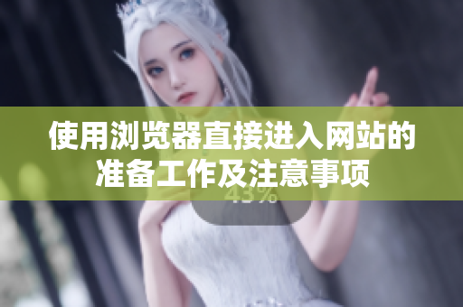 使用瀏覽器直接進(jìn)入網(wǎng)站的準(zhǔn)備工作及注意事項