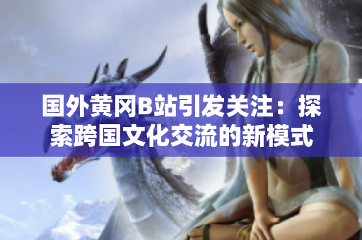 國(guó)外黃岡B站引發(fā)關(guān)注：探索跨國(guó)文化交流的新模式