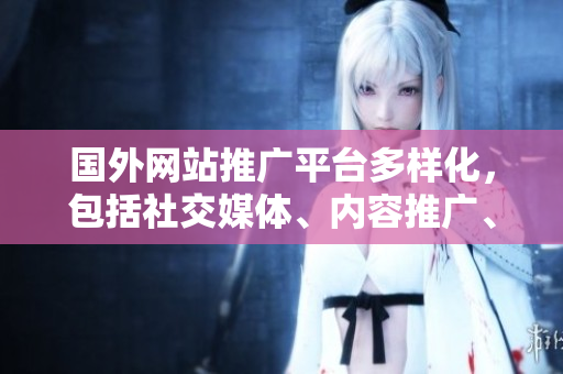 國外網(wǎng)站推廣平臺(tái)多樣化，包括社交媒體、內(nèi)容推廣、搜索引擎廣告和聯(lián)盟營銷等。