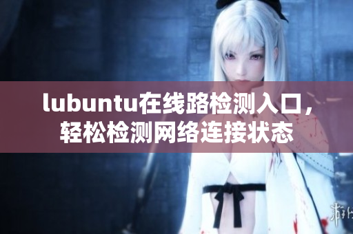 lubuntu在線路檢測(cè)入口，輕松檢測(cè)網(wǎng)絡(luò)連接狀態(tài)