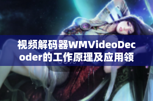 視頻解碼器WMVideoDecoder的工作原理及應用領域